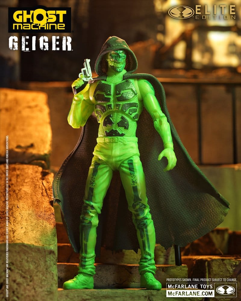 🧪 LAB | SU ORDINAZIONE Ghost Machine McFarlane Elite Edition Deluxe Action Figure Geiger 18 cm