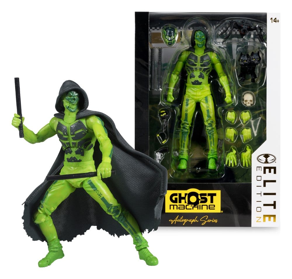 🧪 LAB | SU ORDINAZIONE Ghost Machine McFarlane Elite Edition Deluxe Action Figure Geiger 18 cm