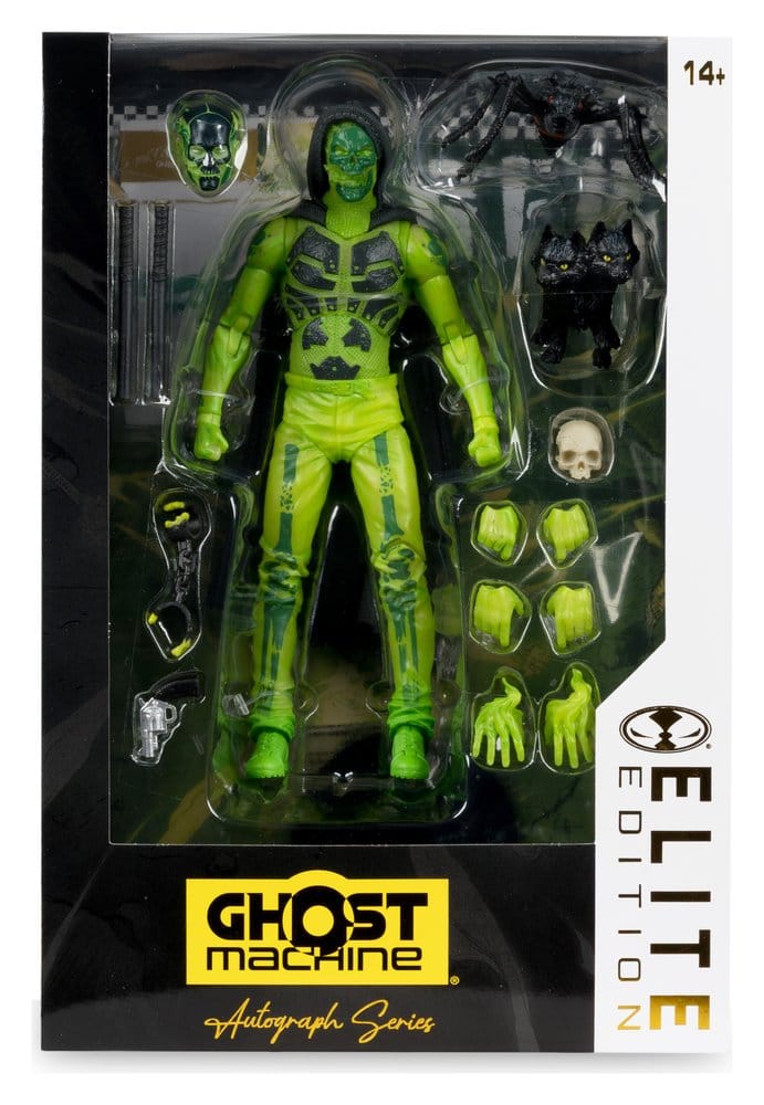 🧪 LAB | SU ORDINAZIONE Ghost Machine McFarlane Elite Edition Deluxe Action Figure Geiger 18 cm