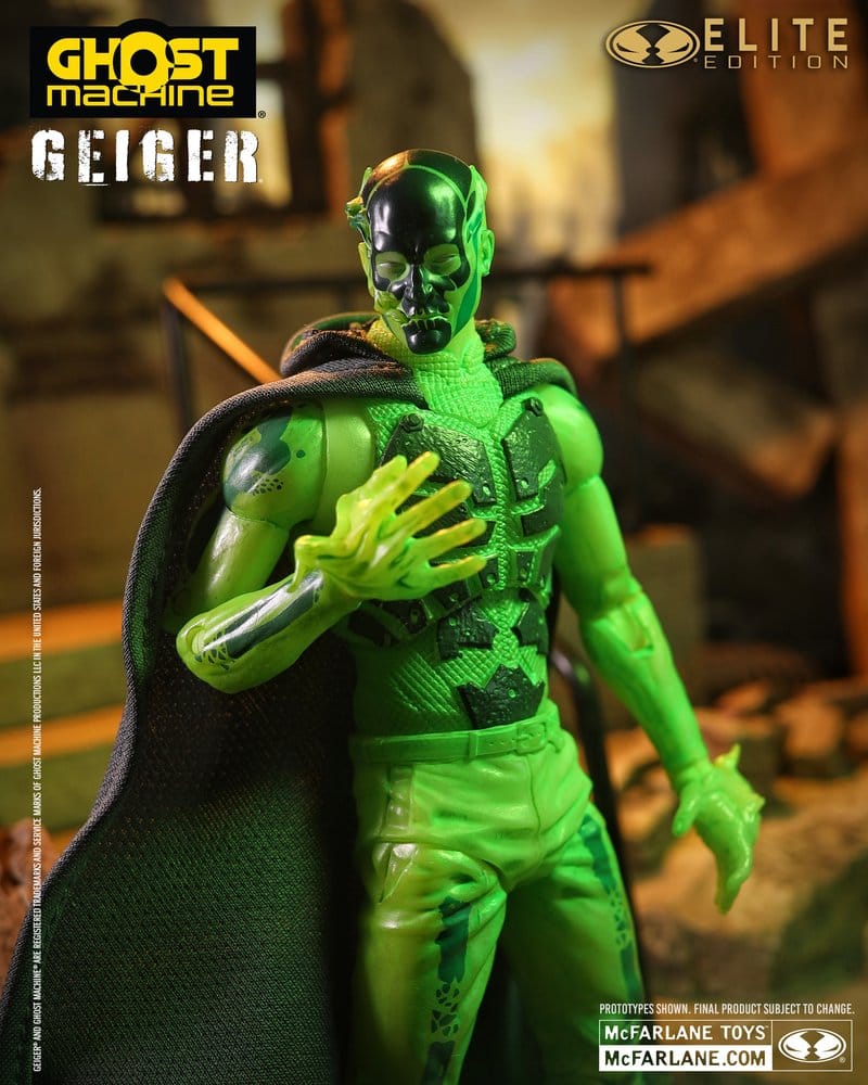 🧪 LAB | SU ORDINAZIONE Ghost Machine McFarlane Elite Edition Deluxe Action Figure Geiger 18 cm