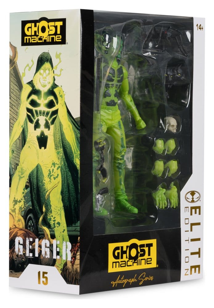 🧪 LAB | SU ORDINAZIONE Ghost Machine McFarlane Elite Edition Deluxe Action Figure Geiger 18 cm