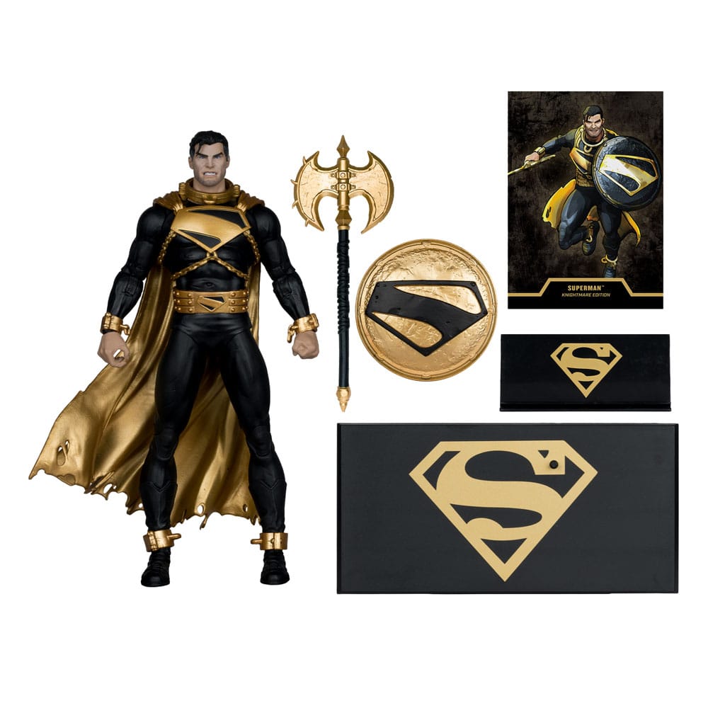 🧪 LAB | SU ORDINAZIONE DC Multiverse Action Figure Superman (Future State) (Knightmare) (Gold Label) 18 cm