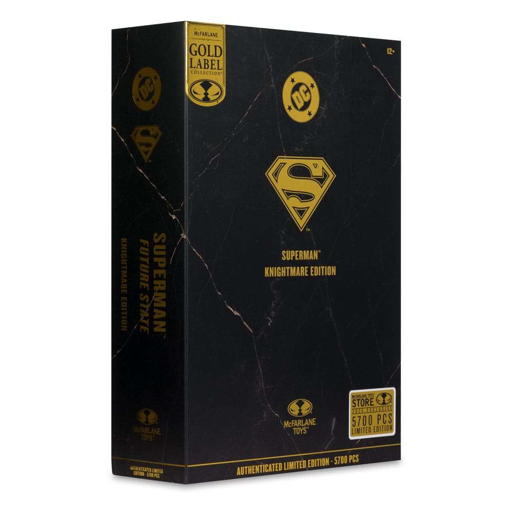 🧪 LAB | SU ORDINAZIONE DC Multiverse Action Figure Superman (Future State) (Knightmare) (Gold Label) 18 cm