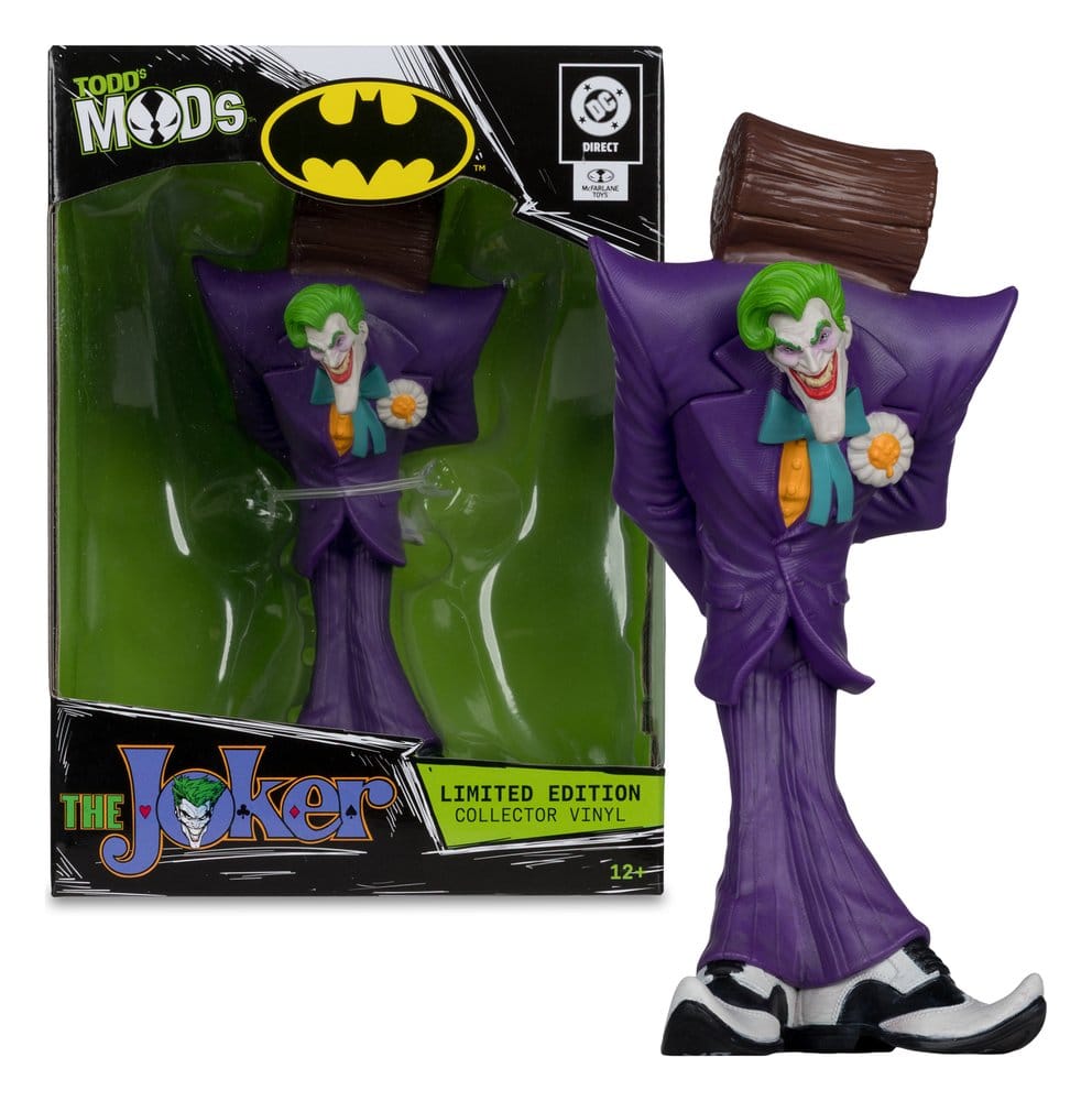 🧪 LAB | SU ORDINAZIONE DC Direct Collector Vinyl Statue The Joker (Limited Edition Todd's Mods) 13 cm 