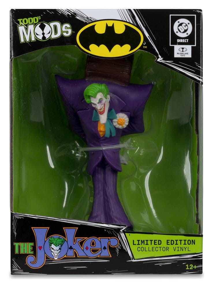🧪 LAB | SU ORDINAZIONE DC Direct Collector Vinyl Statue The Joker (Limited Edition Todd's Mods) 13 cm 