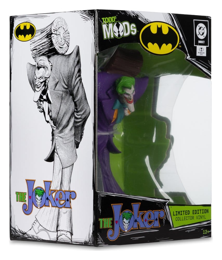 🧪 LAB | SU ORDINAZIONE DC Direct Collector Vinyl Statue The Joker (Limited Edition Todd's Mods) 13 cm 
