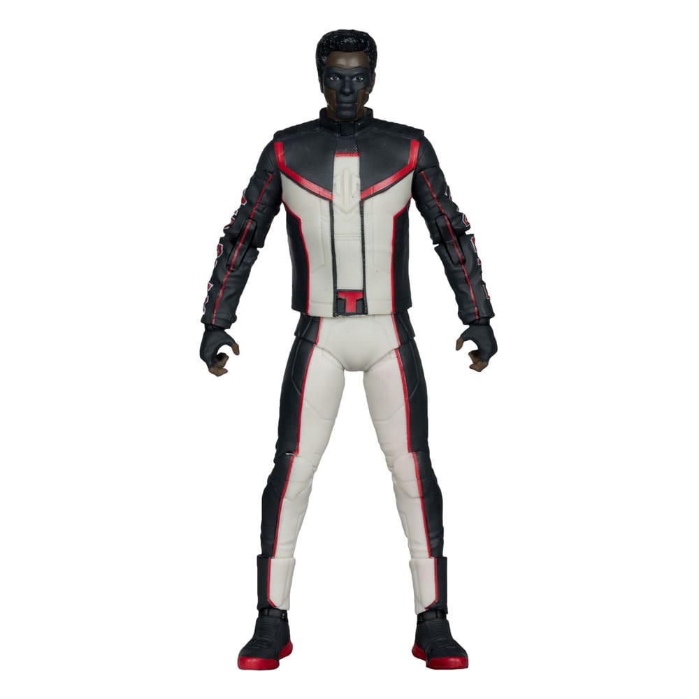 🧪 LAB | SU ORDINAZIONE Superman (2025) DC Multiverse Deluxe Theatrical Edition Action Figure Mr. Terrific (Red Platinum Edition) 18 cm