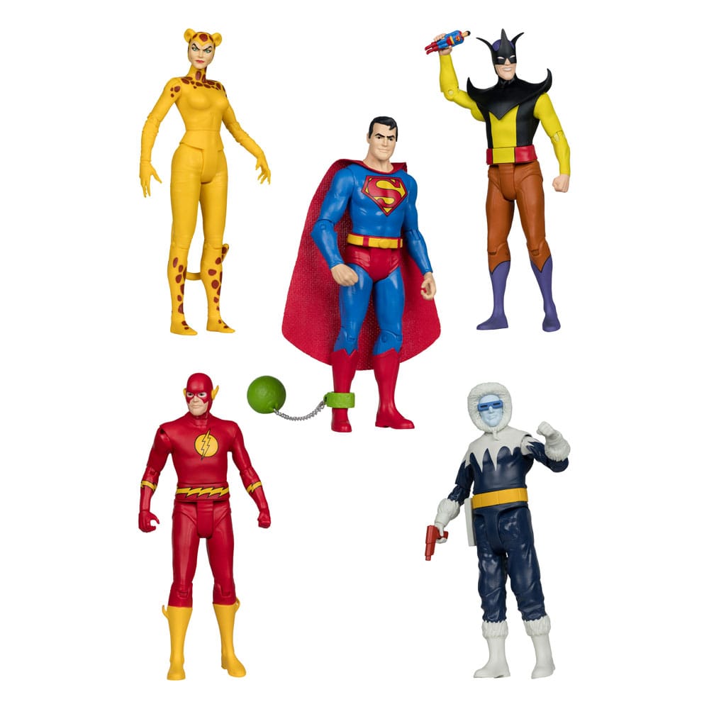 🧪 LAB | SU ORDINAZIONE DC Retro Action Figures 15 cm Wave 13 Super Friends Sortiment (6)