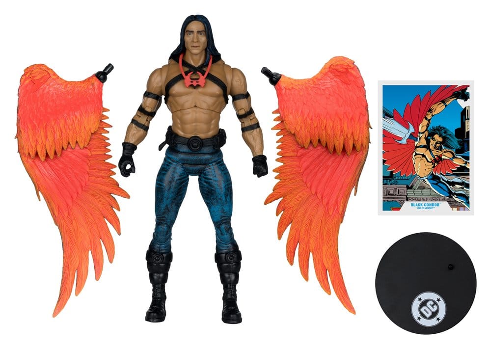 🧪 LAB | SU ORDINAZIONE DC Multiverse Action Figure Black Condor (DC Classic) (Red Platinum Edition) 27 cm
