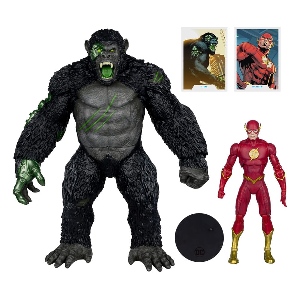 🧪 LAB | SU ORDINAZIONE DC Multiverse Action Figure 2-Pack Flash vs. Titano 18 cm