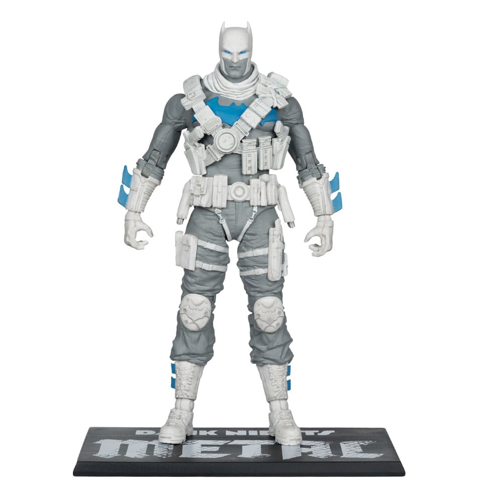 SU ORDINAZIONE DC Multiverse Action Figure The Grim Knight (Dark Nights Metal) (Black & White Accent Edition) (Gold Label) 18 cm