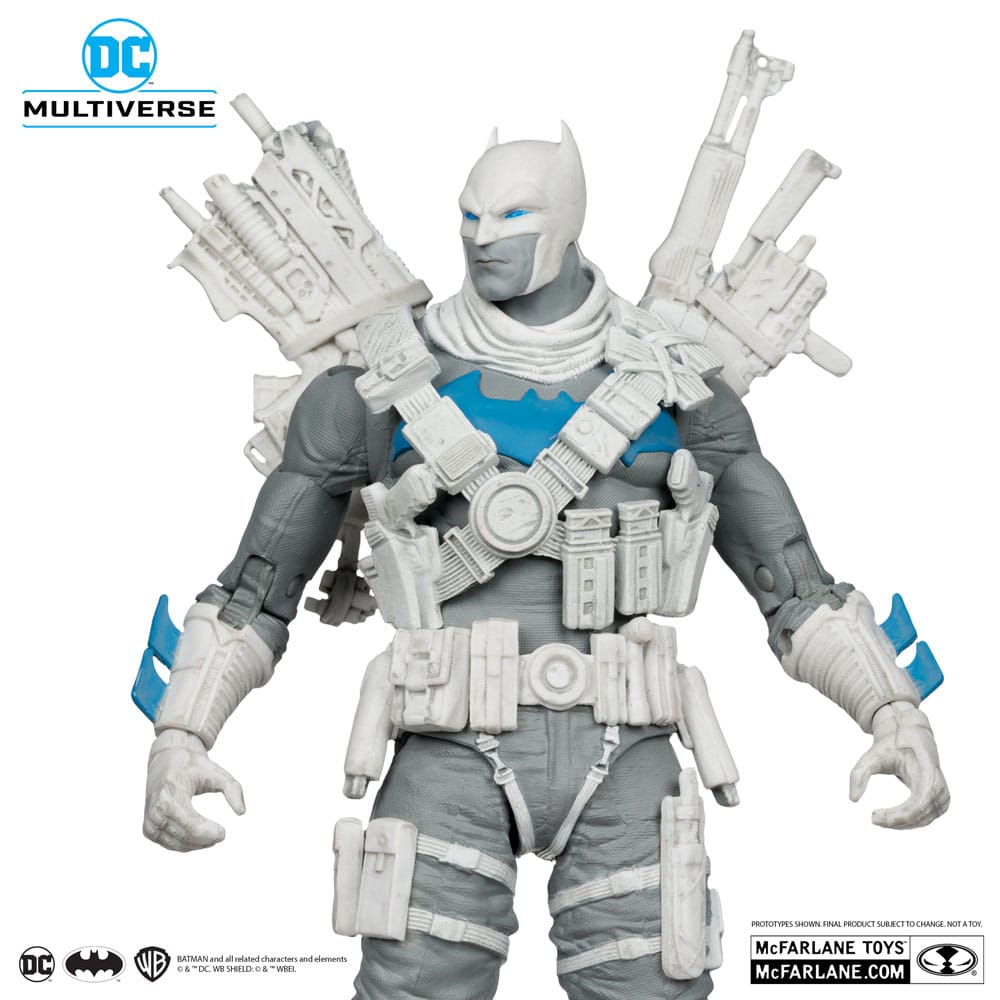 🧪 LAB | SU ORDINAZIONE DC Multiverse Action Figure The Grim Knight (Dark Nights Metal) (Black & White Accent Edition) (Gold Label) 18 cm