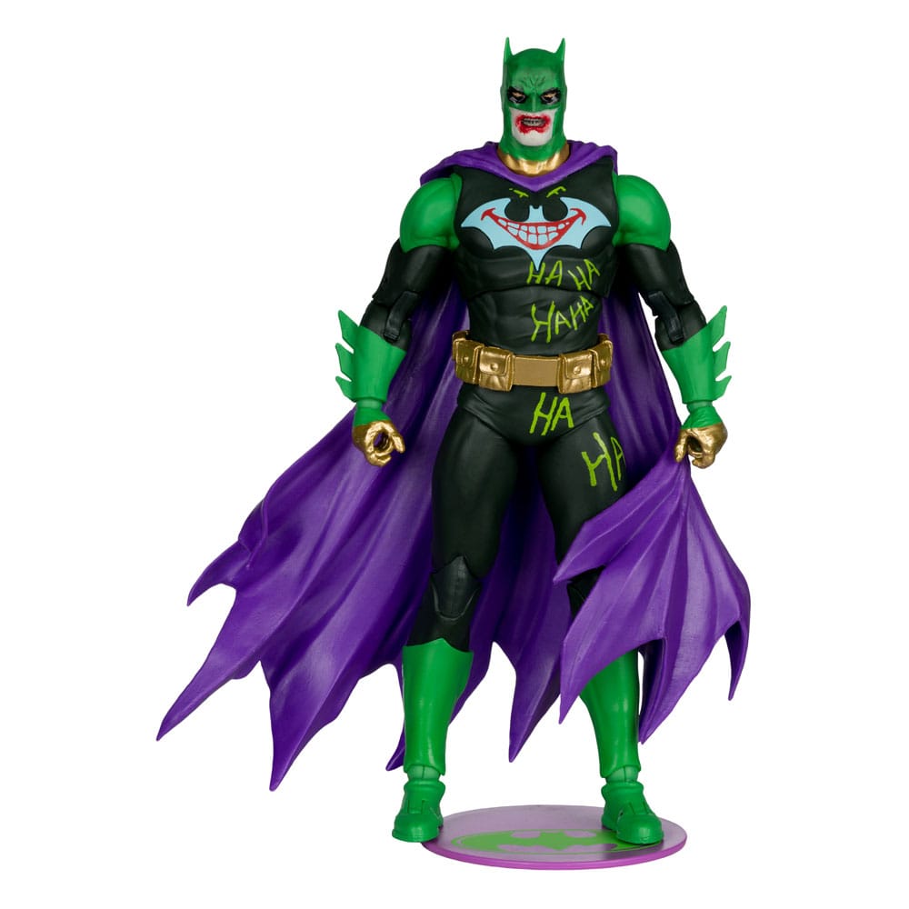 SU ORDINAZIONE DC Multiverse Action Figure Batman (Joker War) (Jokerized) (Gold Label) 18 cm