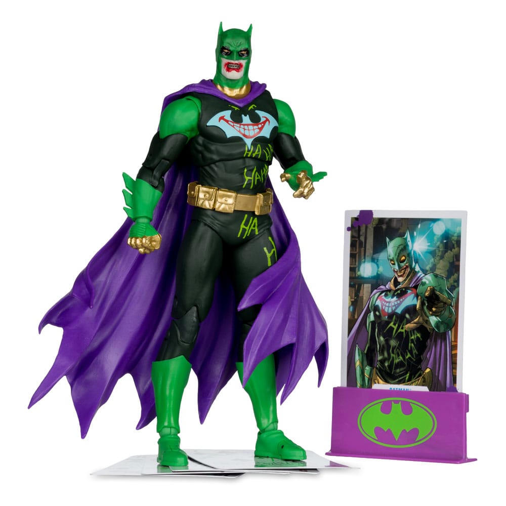 🧪 LAB | SU ORDINAZIONE DC Multiverse Action Figure Batman (Joker War) (Jokerized) (Gold Label) 18 cm