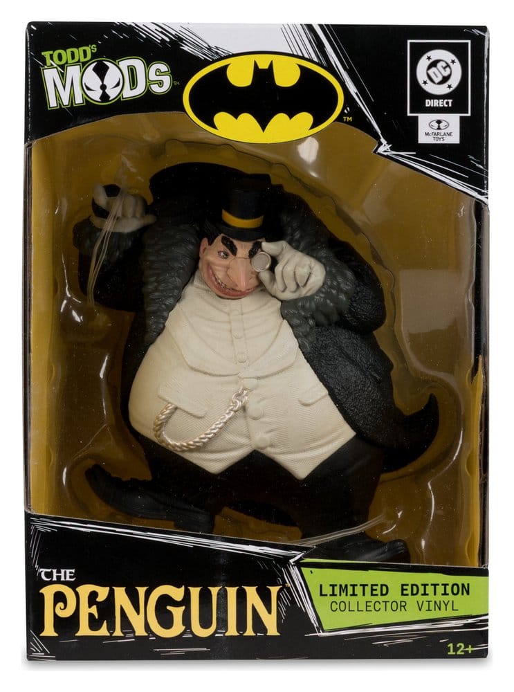 🧪 LAB | SU ORDINAZIONE DC Direct Todd's Mods Vinyl Figure The Penguin 9 cm (Limited Edition)