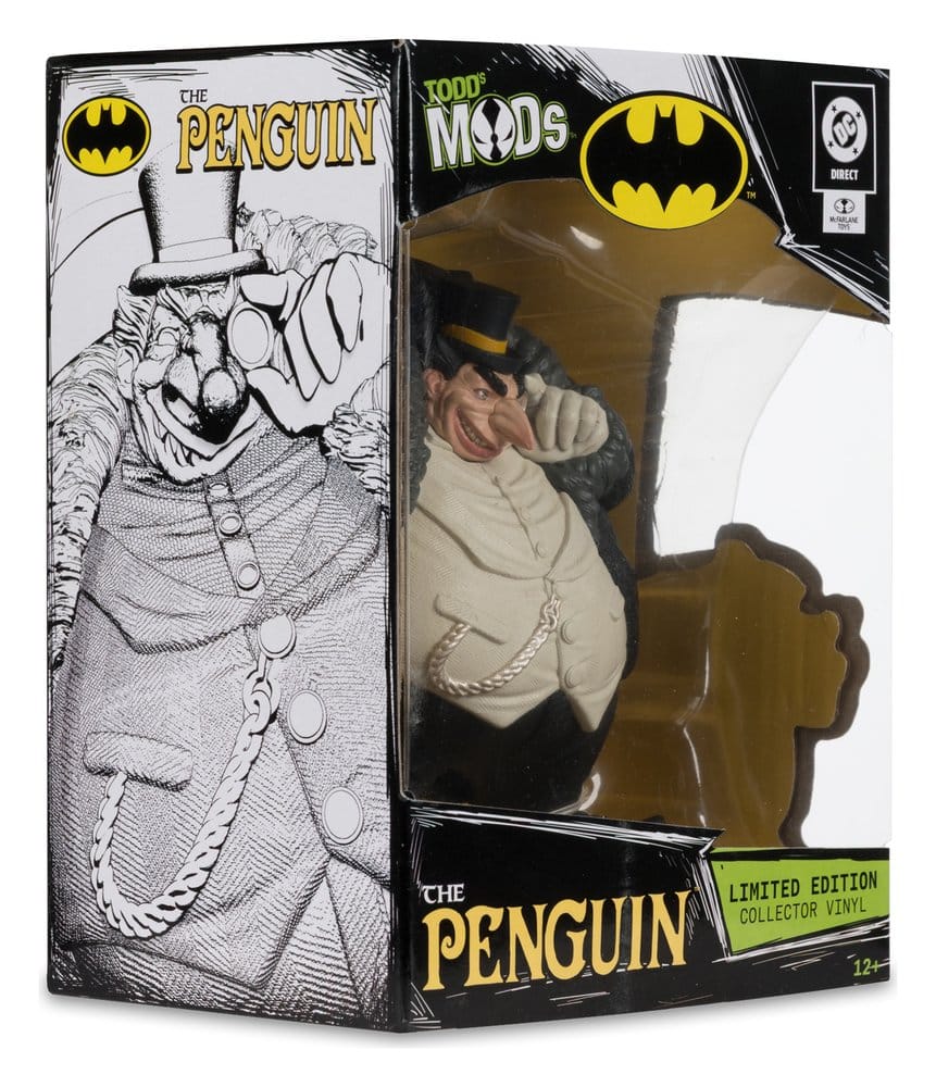 🧪 LAB | SU ORDINAZIONE DC Direct Todd's Mods Vinyl Figure The Penguin 9 cm (Limited Edition)