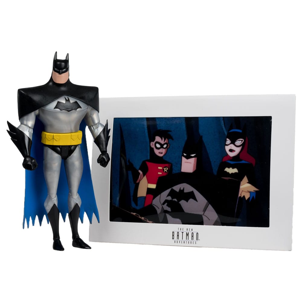 🧪 LAB | SU ORDINAZIONE The New Batman Adventure DC Direct 1/6 Action Figure Batman (Silver) 15 cm