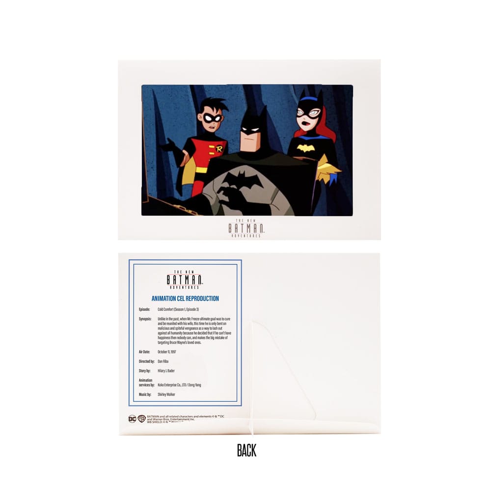 🧪 LAB | SU ORDINAZIONE The New Batman Adventure DC Direct 1/6 Action Figure Batman (Silver) 15 cm