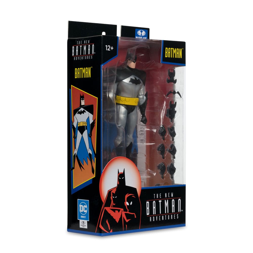 🧪 LAB | SU ORDINAZIONE The New Batman Adventure DC Direct 1/6 Action Figure Batman (Silver) 15 cm