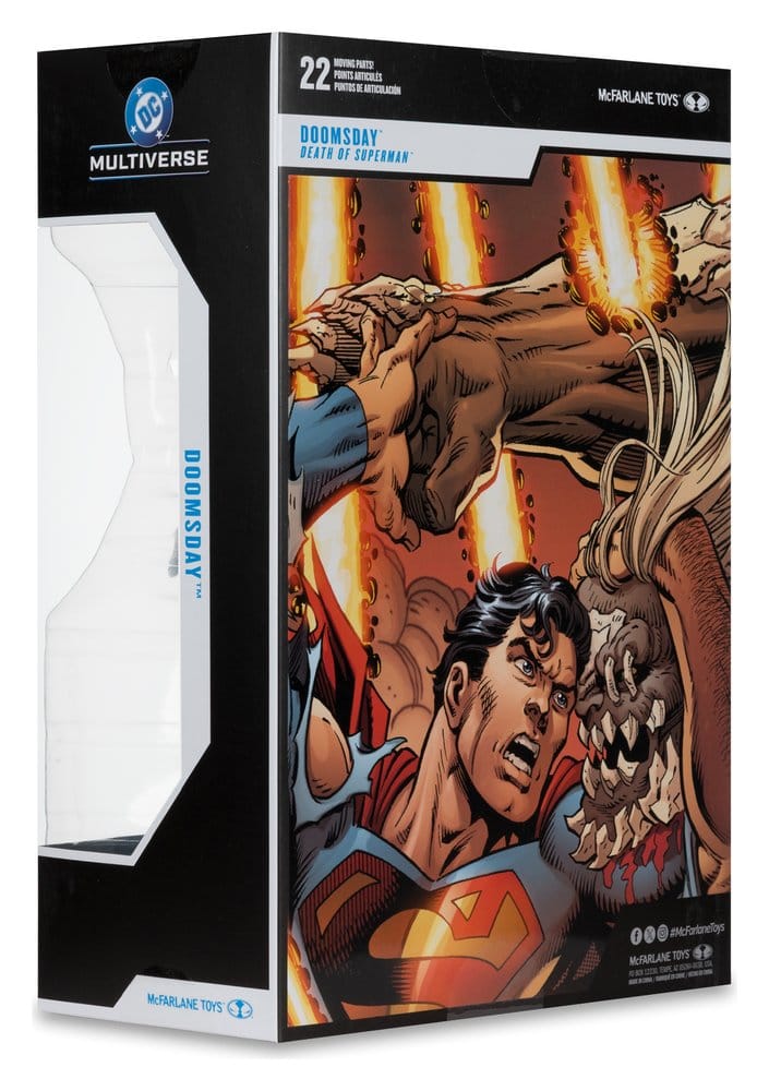 🧪 LAB | SU ORDINAZIONE DC Multiverse Mega Action Figure Doomsday (Death of Superman) (Gold Label) 24 cm