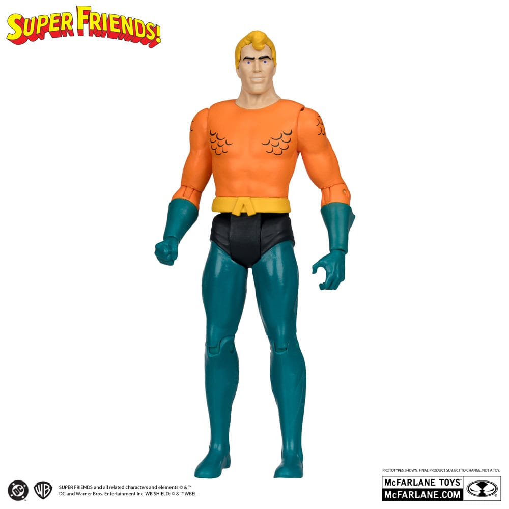 🧪 LAB | SU ORDINAZIONE DC Retro Super Friends Action Figure Aquaman 15 cm