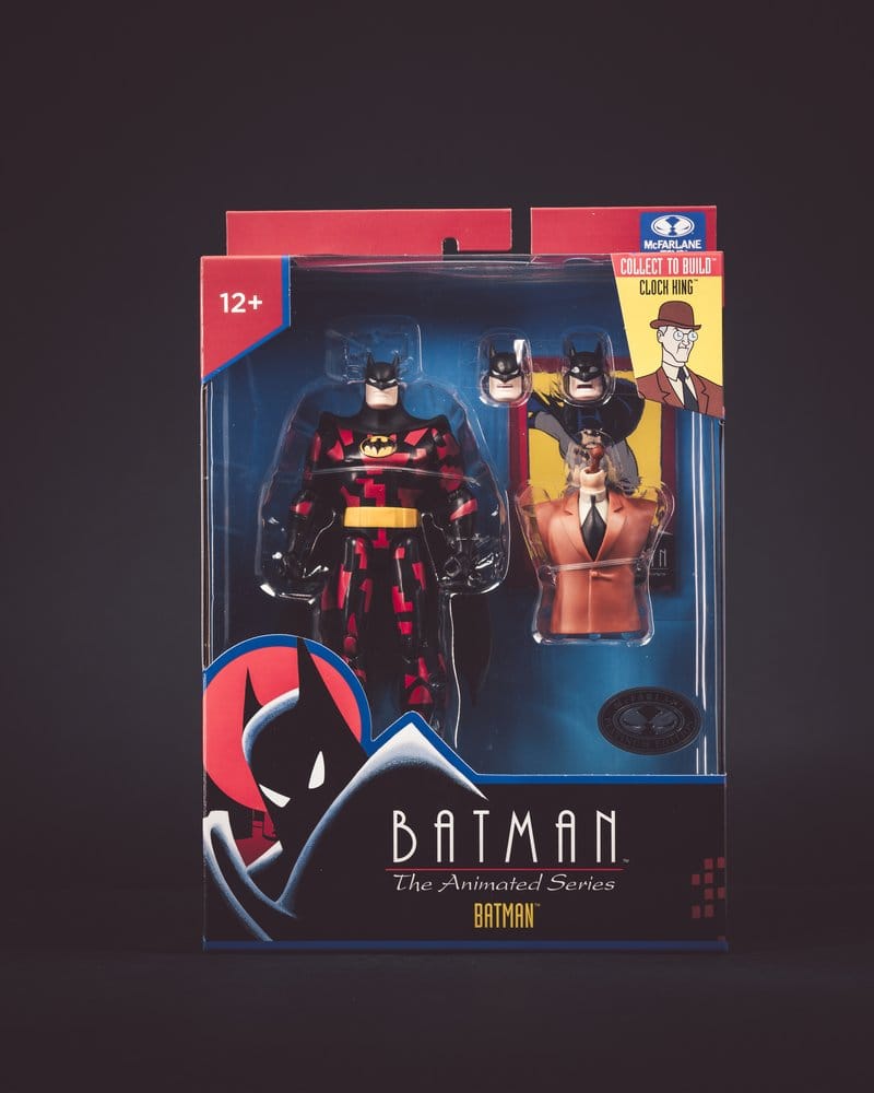 🧪 LAB | SU ORDINAZIONE Batman: The Animated Series DC Direct Build-A Action Figures Wave 7 Batman (Alternate Expressions) (Platinum Edition) 15 cm