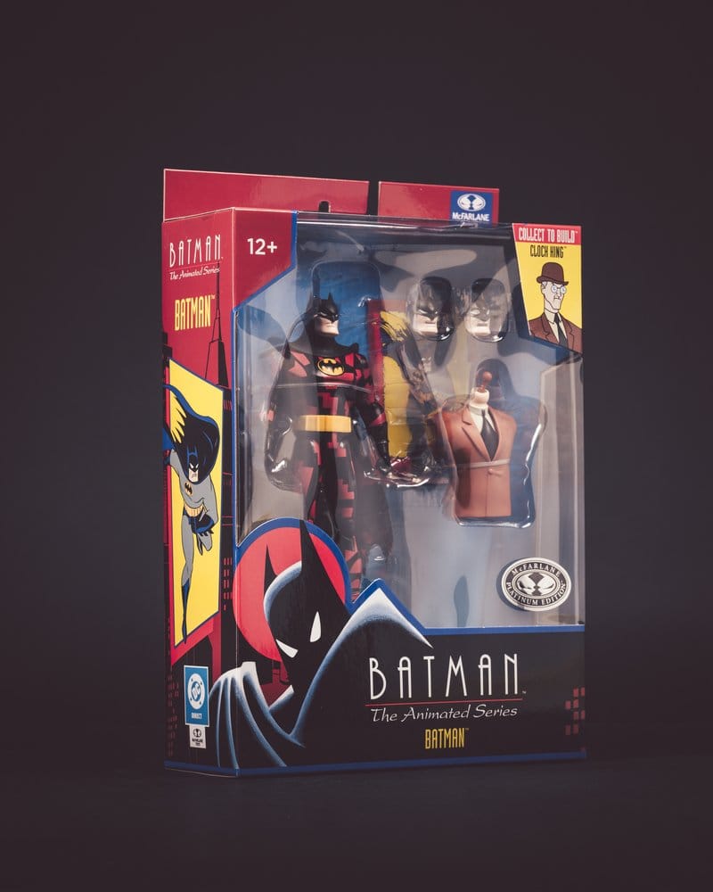🧪 LAB | SU ORDINAZIONE Batman: The Animated Series DC Direct Build-A Action Figures Wave 7 Batman (Alternate Expressions) (Platinum Edition) 15 cm