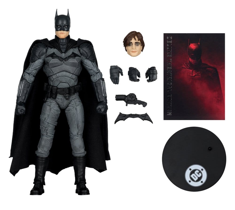 🧪 LAB | SU ORDINAZIONE DC Multiverse Action Figure Batman (The Batman) Deluxe Theatrical Edition 18 cm