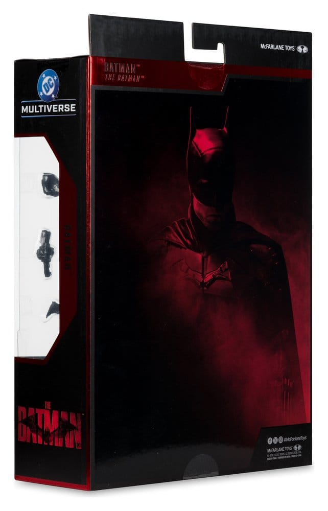 🧪 LAB | SU ORDINAZIONE DC Multiverse Action Figure Batman (The Batman) Deluxe Theatrical Edition 18 cm