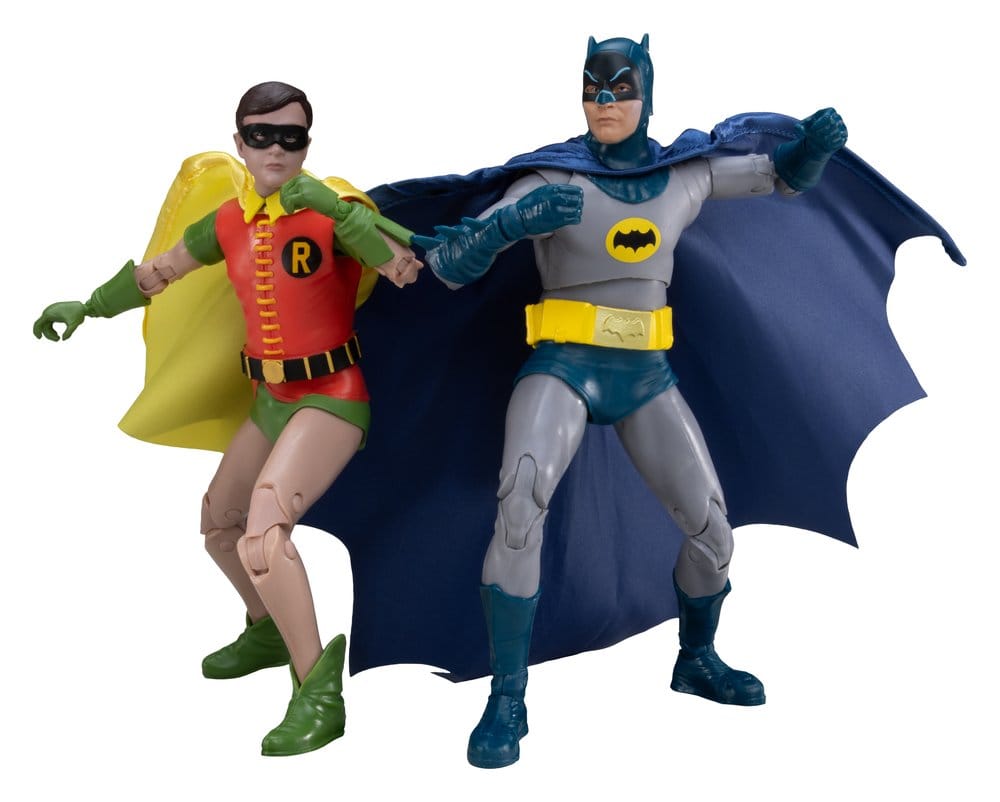 🧪 LAB | SU ORDINAZIONE Batman Classic TV Series DC Multiverse McFarlane Collector Edition Action Figure 2-Pack Batman and Robin 18 cm