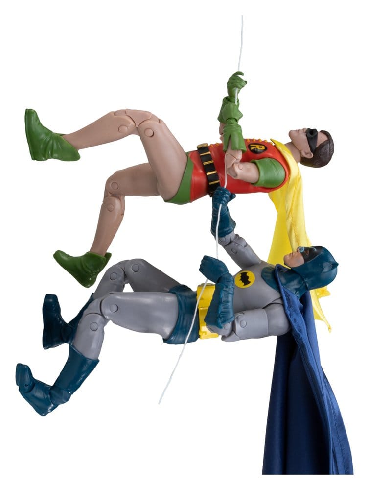 🧪 LAB | SU ORDINAZIONE Batman Classic TV Series DC Multiverse McFarlane Collector Edition Action Figure 2-Pack Batman and Robin 18 cm