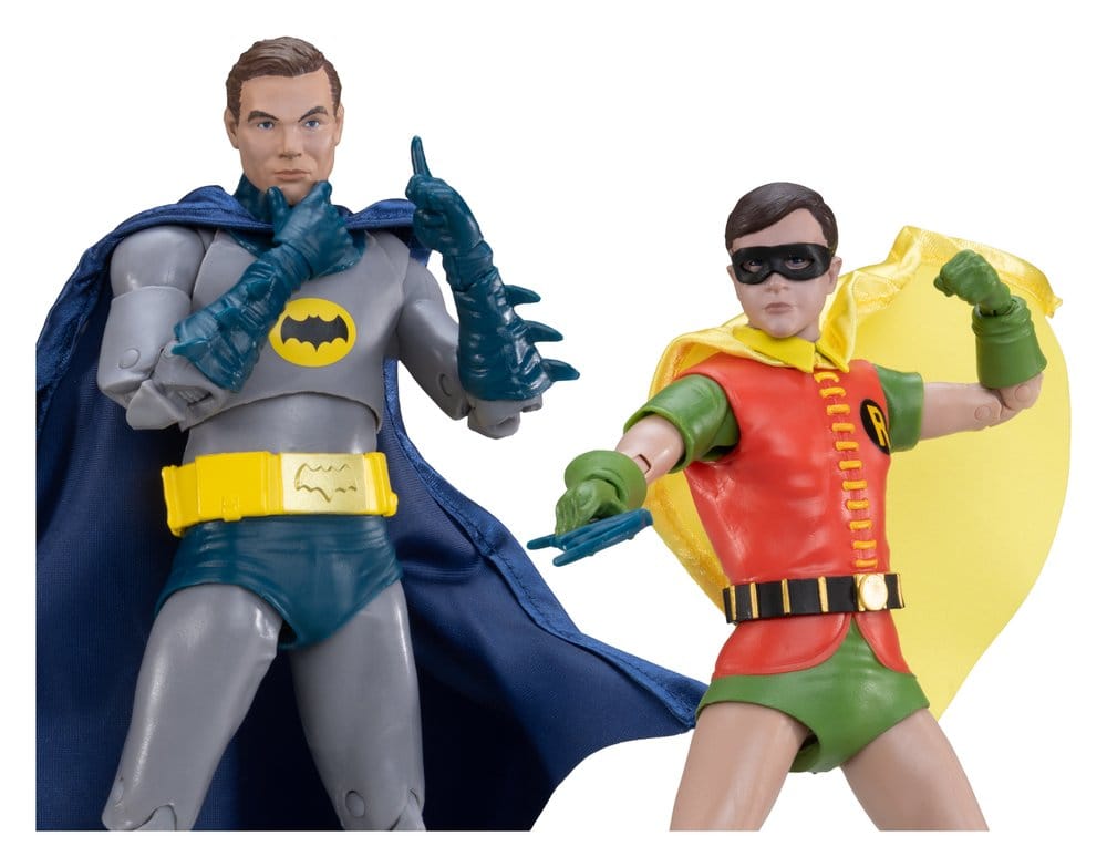 🧪 LAB | SU ORDINAZIONE Batman Classic TV Series DC Multiverse McFarlane Collector Edition Action Figure 2-Pack Batman and Robin 18 cm