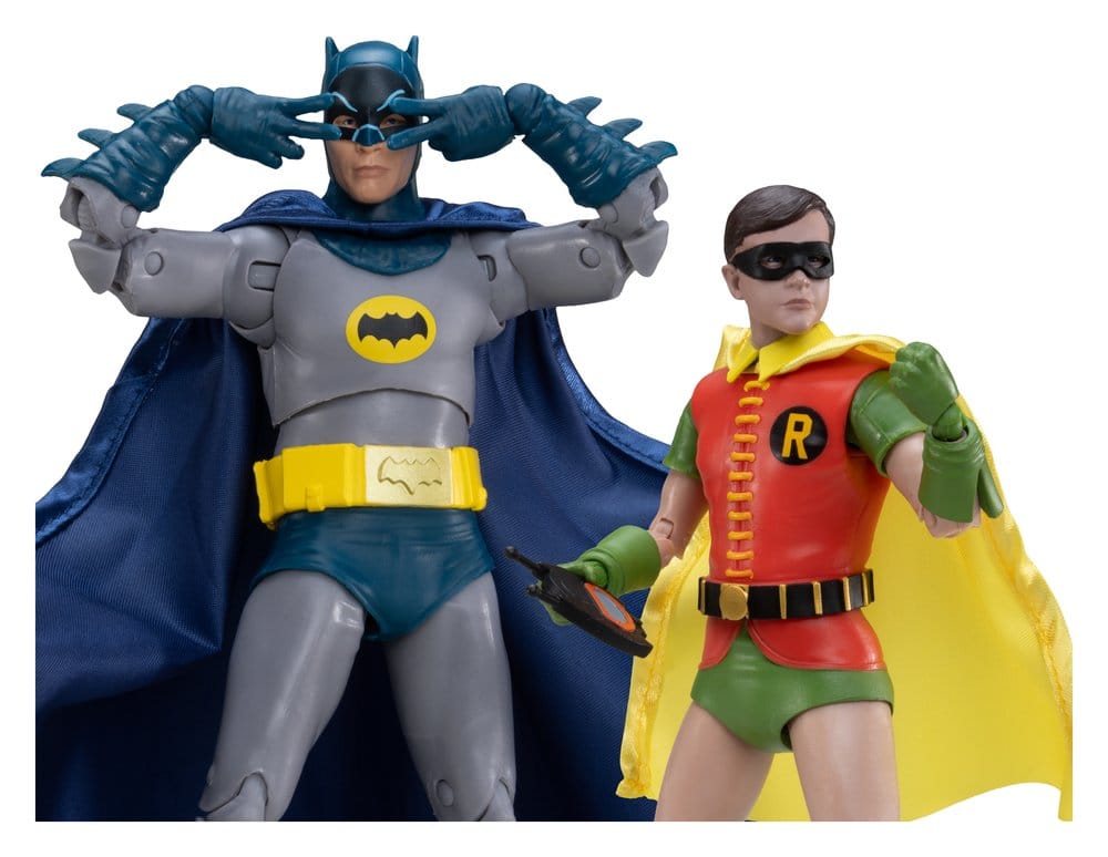 🧪 LAB | SU ORDINAZIONE Batman Classic TV Series DC Multiverse McFarlane Collector Edition Action Figure 2-Pack Batman and Robin 18 cm