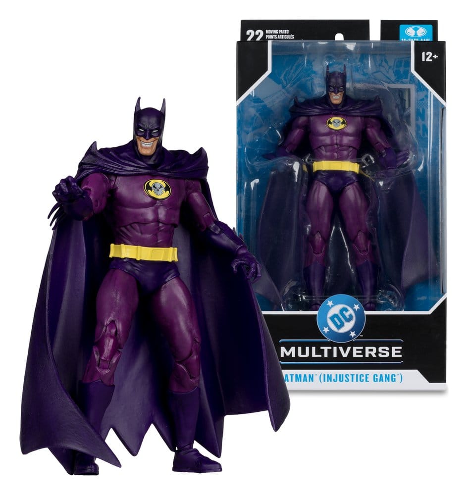 🧪 LAB | SU ORDINAZIONE DC Multiverse Action Figure Batman (Injustice Gang) (JLA: Rock of Ages) (Red Platinum Edtion) 18 cm