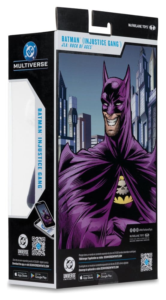 🧪 LAB | SU ORDINAZIONE DC Multiverse Action Figure Batman (Injustice Gang) (JLA: Rock of Ages) (Red Platinum Edtion) 18 cm