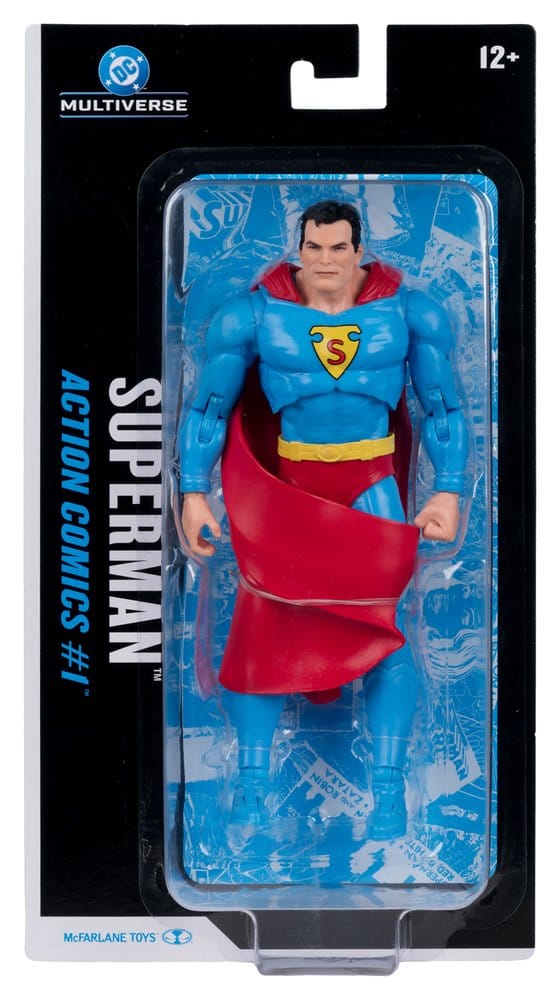 🧪 LAB | SU ORDINAZIONE DC Multiverse Action Figure Superman (Action Comics #1) 18 cm