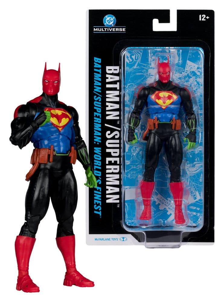 🧪 LAB | SU ORDINAZIONE DC Multiverse Action Figure Batman (Superman World's Finest) 18 cm