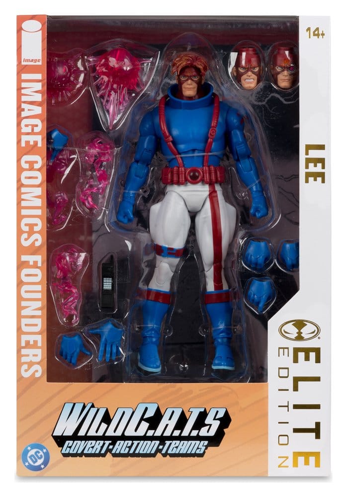 🧪 LAB | SU ORDINAZIONE WildC.A.T.S Elite Edition Image Comic Founders Series Deluxe Action Figure Spartan 19 cm