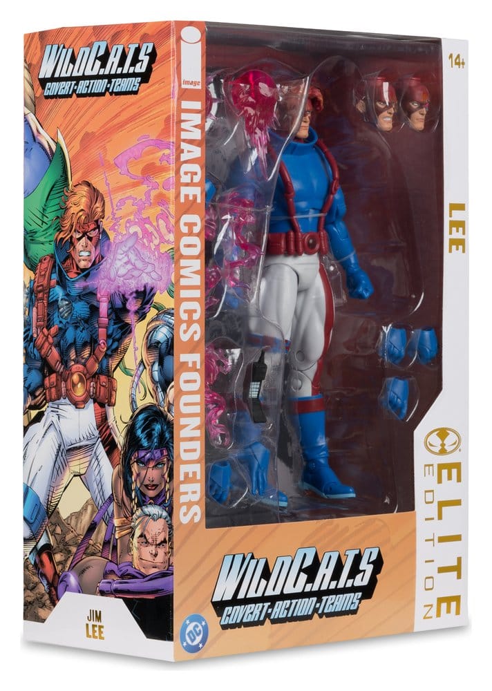 🧪 LAB | SU ORDINAZIONE WildC.A.T.S Elite Edition Image Comic Founders Series Deluxe Action Figure Spartan 19 cm