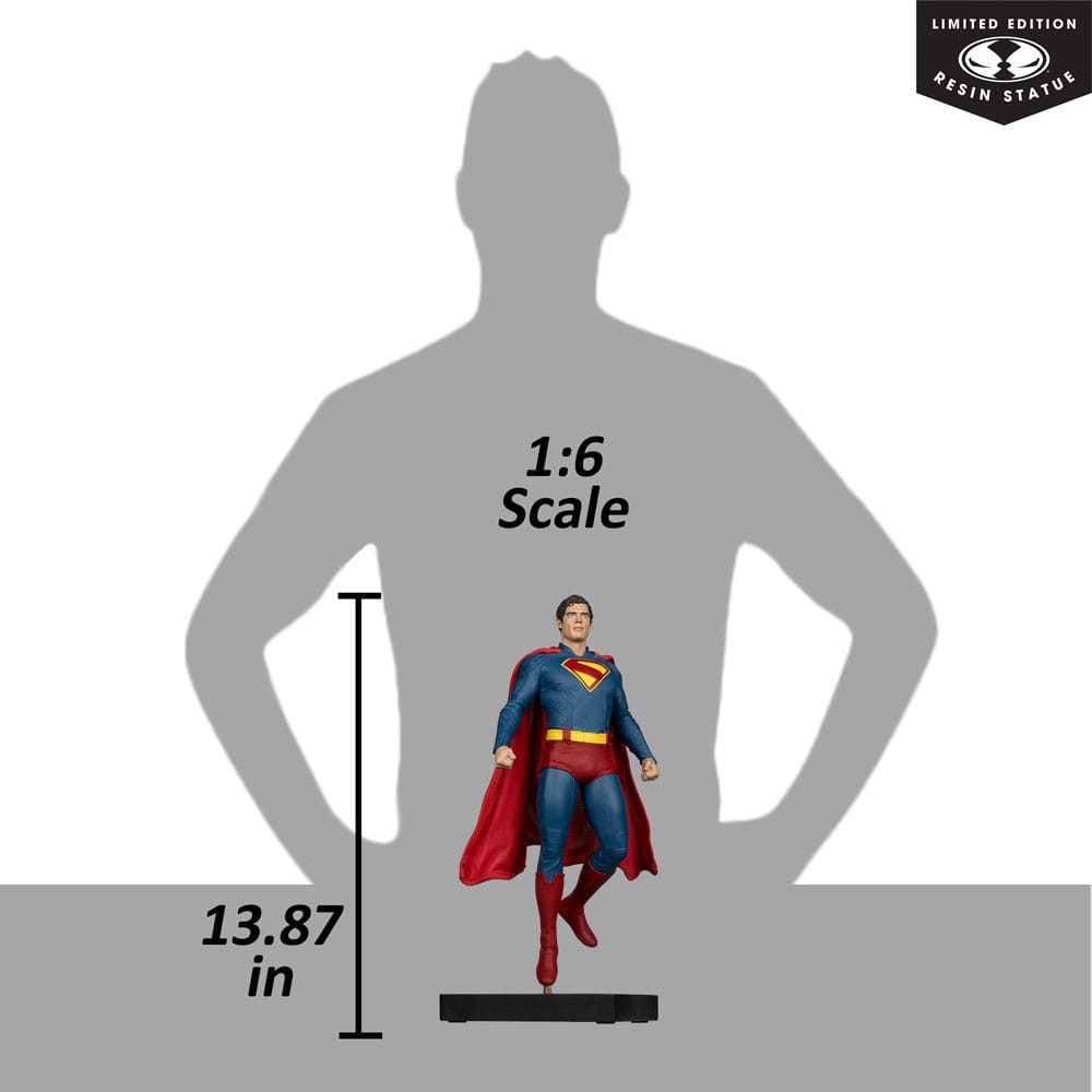 🧪 LAB | SU ORDINAZIONE Superman (2025) DC Direct 1/6 Statue Superman 35 cm 