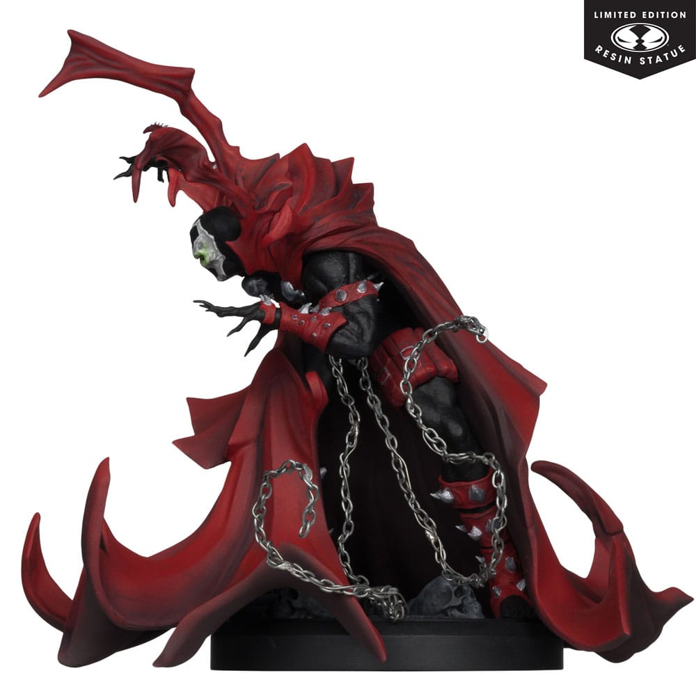 🧪 LAB | SU ORDINAZIONE Spawn Statue 1/10 Spawn Inspired by the Art of Greg Capullo (Black White & Red All Over) 21 cm