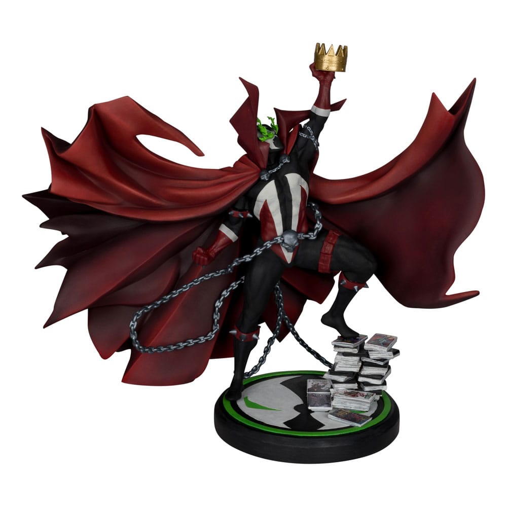 SU ORDINAZIONE Spawn Statue 1/10 Spawn #301 by Todd McFarlane (Black White & Red All Over) 24 cm