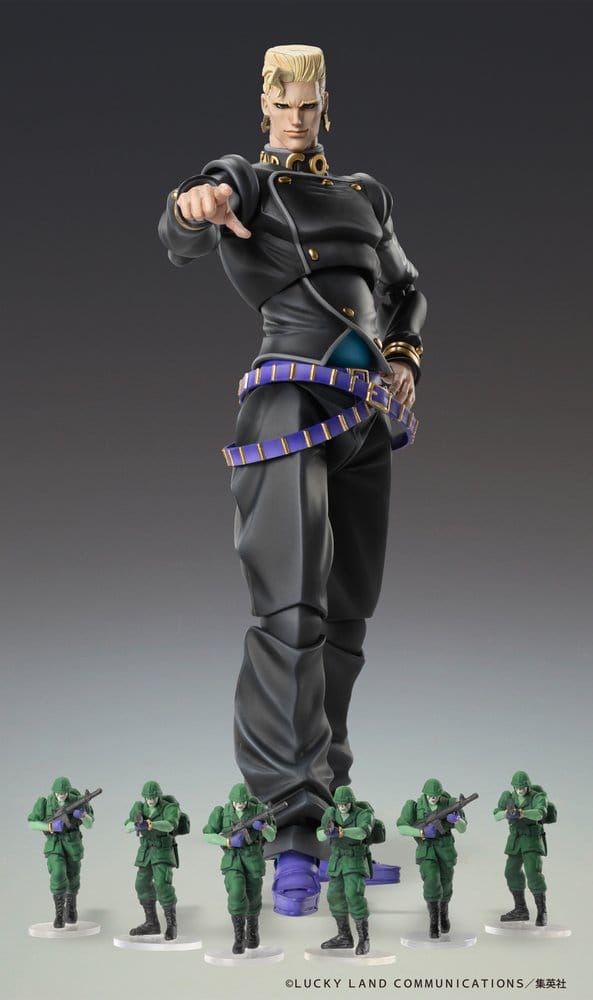 PREORDINE+ 12/2026 JoJo's Bizarre Adventure: Diamond Is Unbreakable Action Figure Chozokado Keicho Nijimura & Bad Company 17 cm