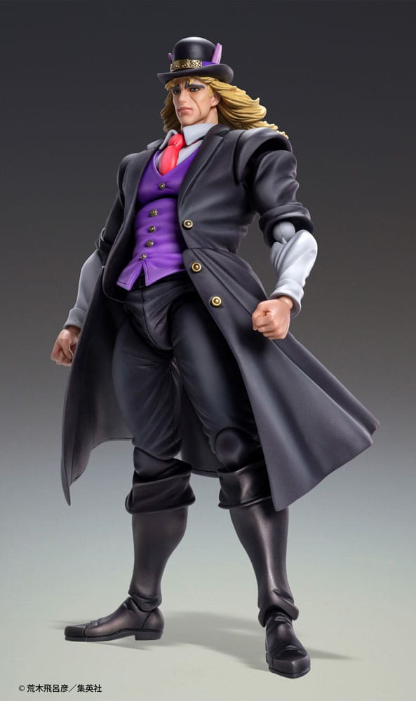 PREORDINE ESAURITO  JoJo's Bizarre Adventure Part 1: Phantom Blood Action Figure Statue Chozokado Robert E. O. Speedwagon 17 cm