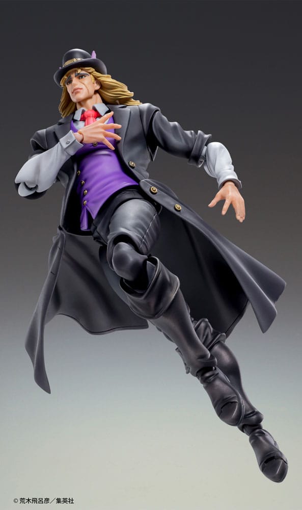 PREORDINE ESAURITO  JoJo's Bizarre Adventure Part 1: Phantom Blood Action Figure Statue Chozokado Robert E. O. Speedwagon 17 cm