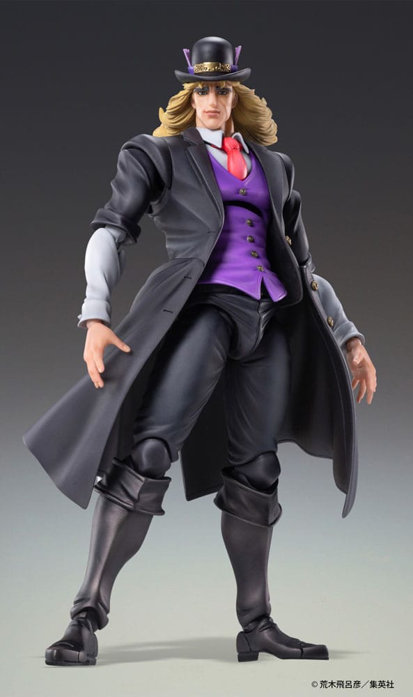 PREORDINE ESAURITO  JoJo's Bizarre Adventure Part 1: Phantom Blood Action Figure Statue Chozokado Robert E. O. Speedwagon 17 cm