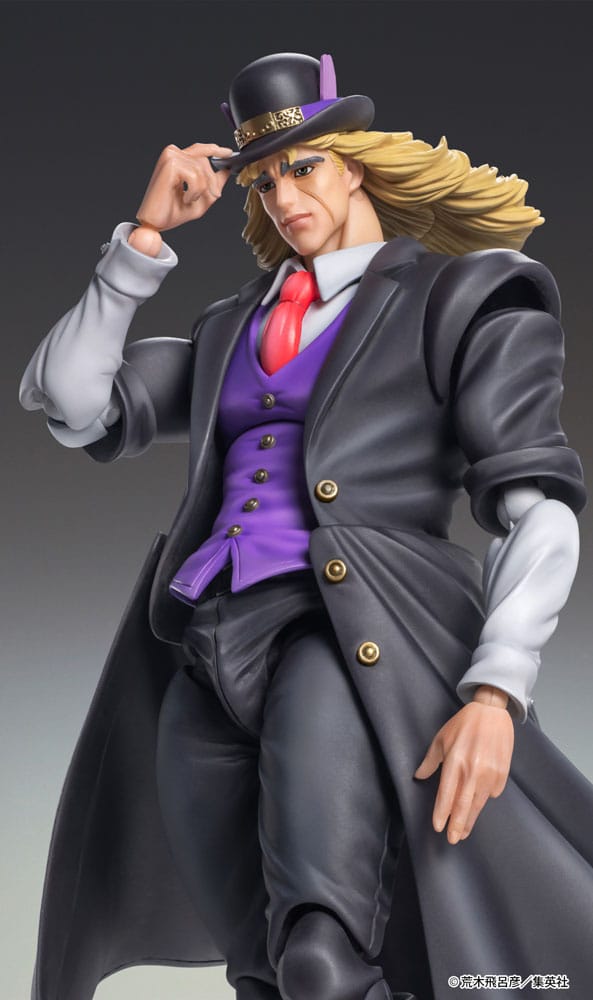PREORDINE ESAURITO  JoJo's Bizarre Adventure Part 1: Phantom Blood Action Figure Statue Chozokado Robert E. O. Speedwagon 17 cm