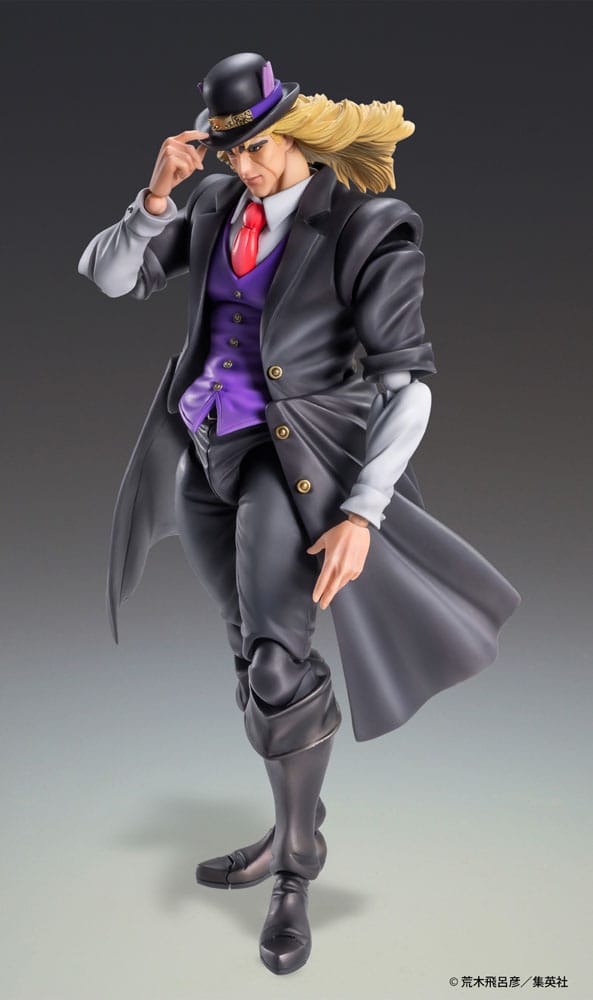 PREORDINE ESAURITO  JoJo's Bizarre Adventure Part 1: Phantom Blood Action Figure Statue Chozokado Robert E. O. Speedwagon 17 cm