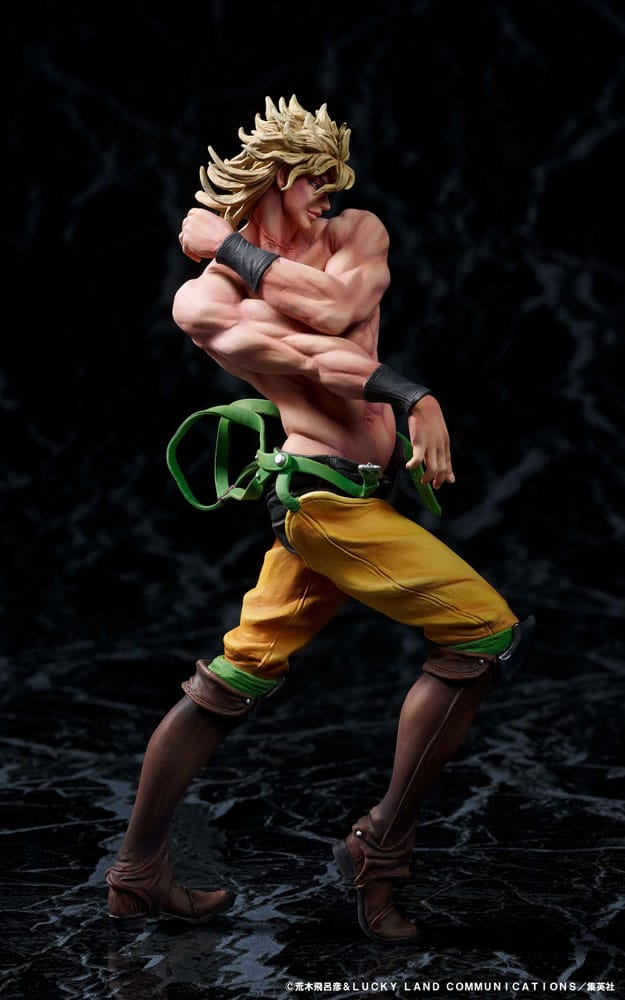 PREORDINE ESAURITO JoJo's Bizarre Adventure Part 3 Stardust Crusaders PVC Statue Shadow Dio 16 cm