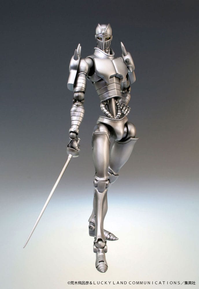 PREORDINE+ 092024 JoJo's Bizarre Adventure Super Action Action Figure Chozokado (Silver Chariot) 16 cm (re-run)
